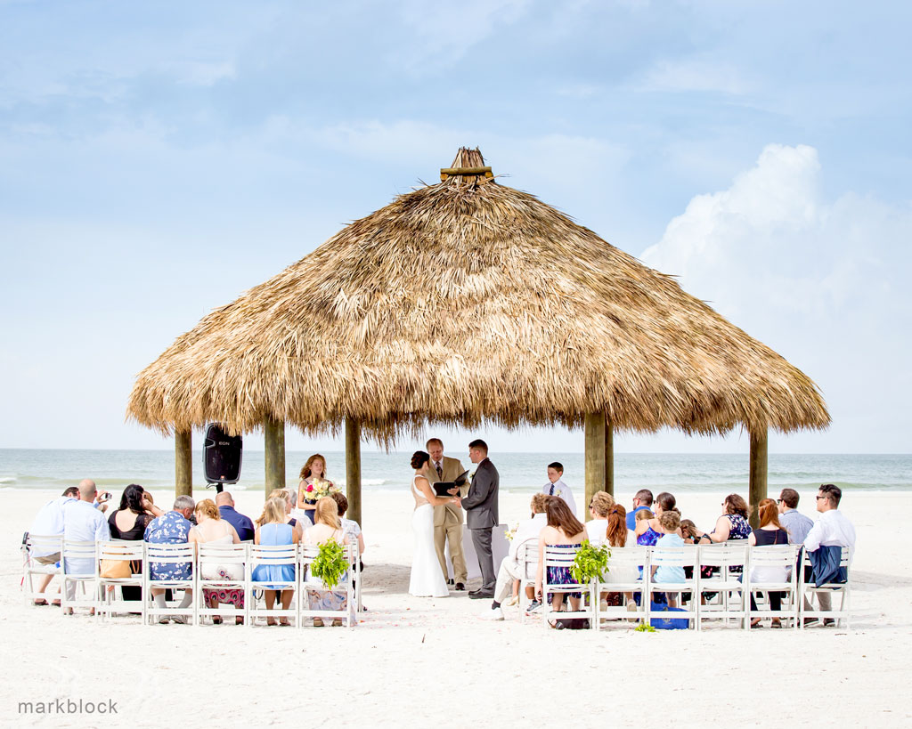 Beach Wedding by Mark Block
